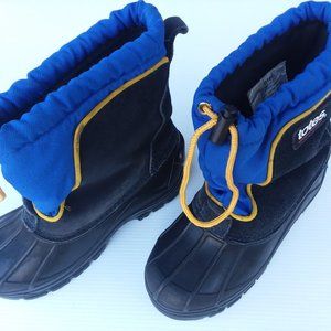 Totes Blue & Black Winter Snow Boot